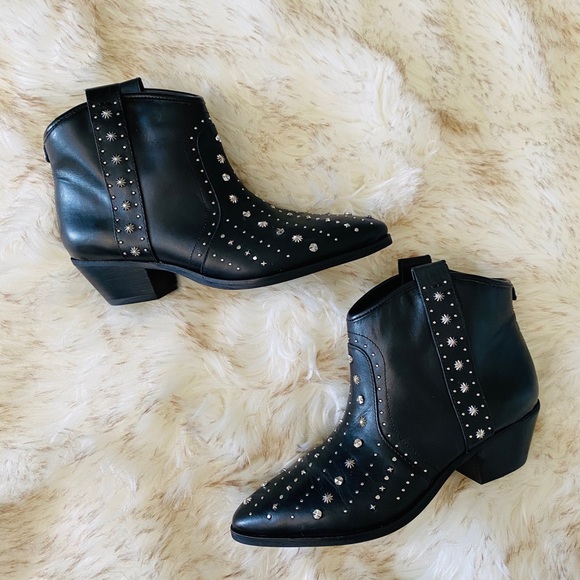 Sam Edelman Shoes - Sam Edelman size 6.5 black studded boots